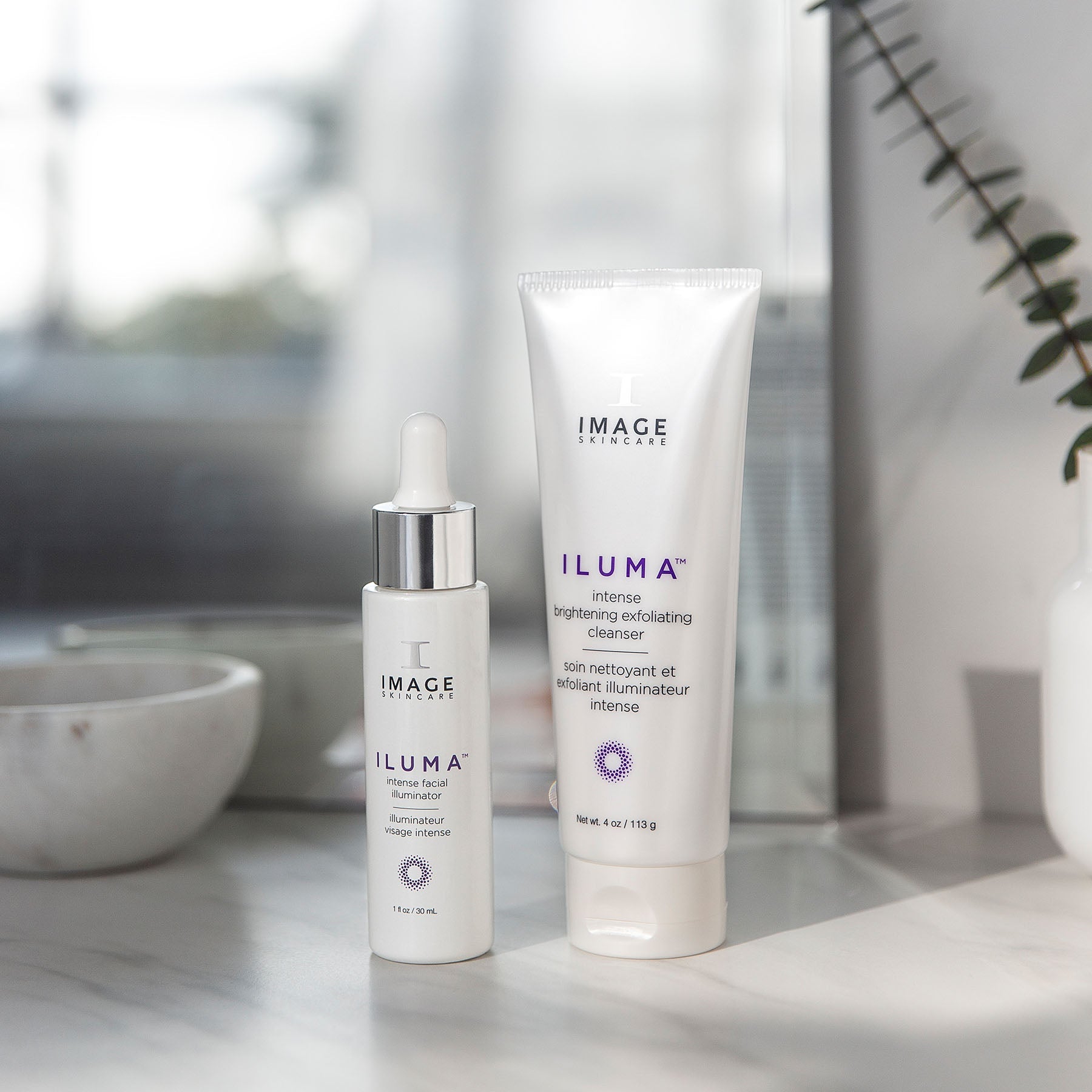 ILUMA intense brightening exfoliating cleanser