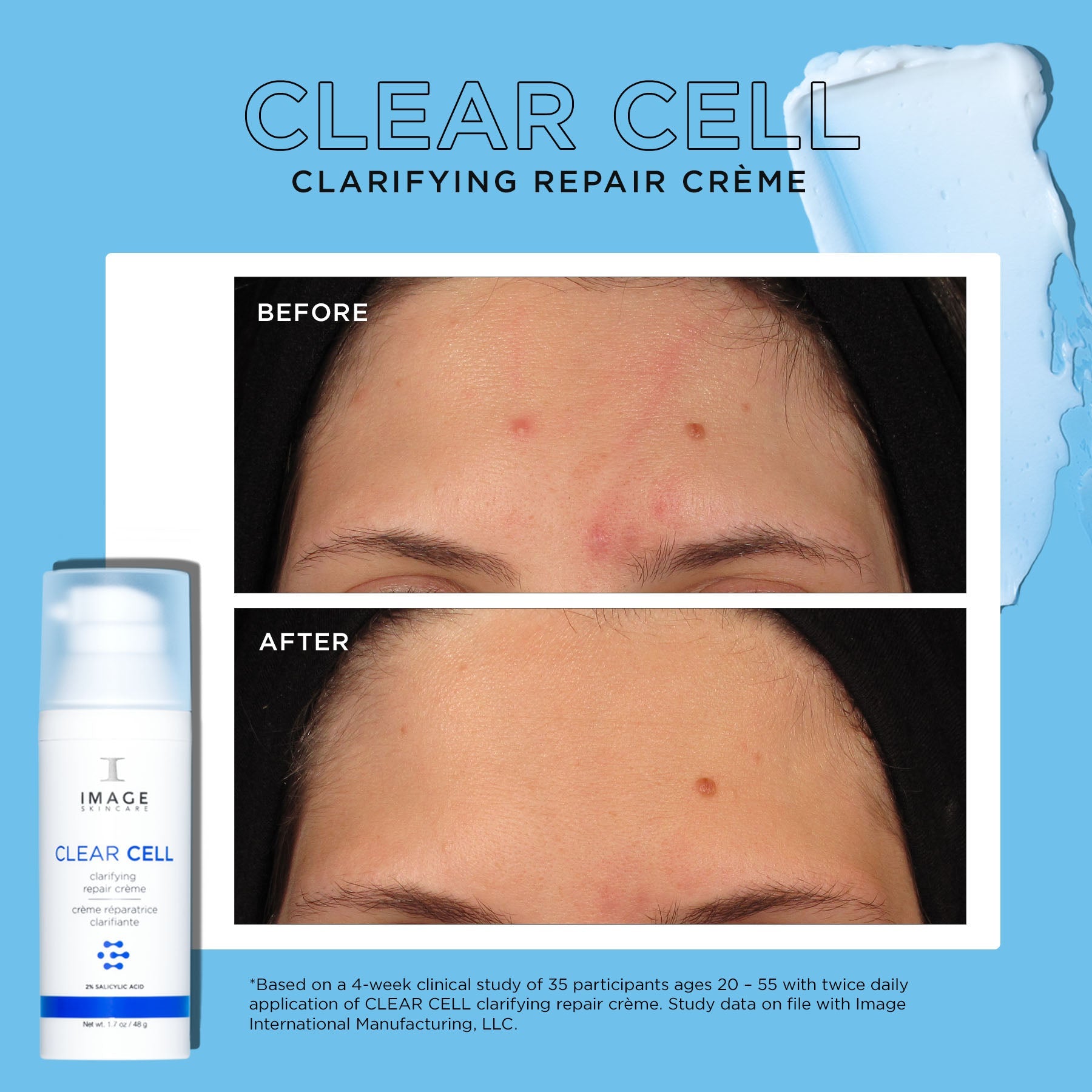 Discovery-size CLEAR CELL clarifying repair crème