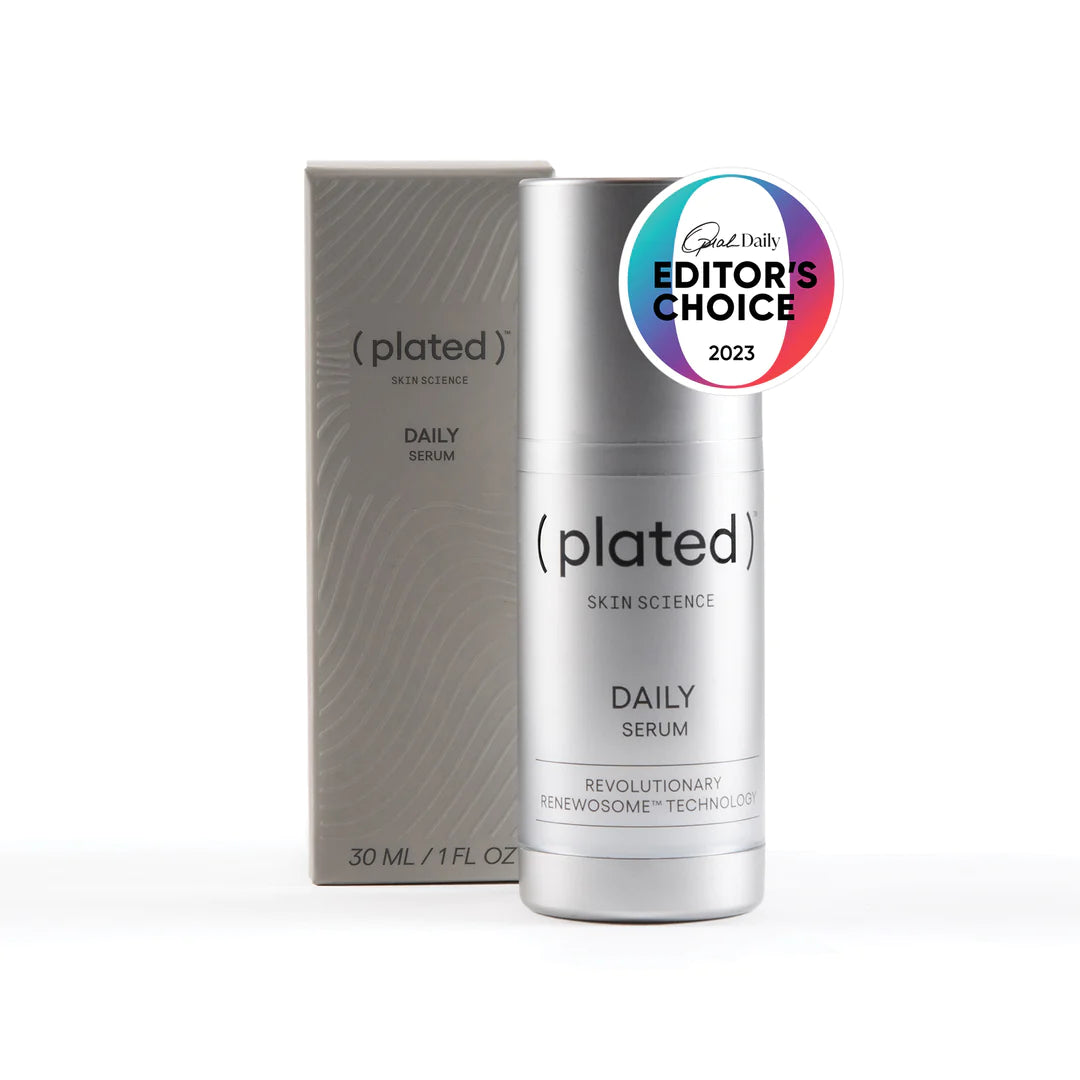 (plated)™ DAILY Serum: Visibly Improved, Youthful-Looking Skin with RenewosomeTM Technology
