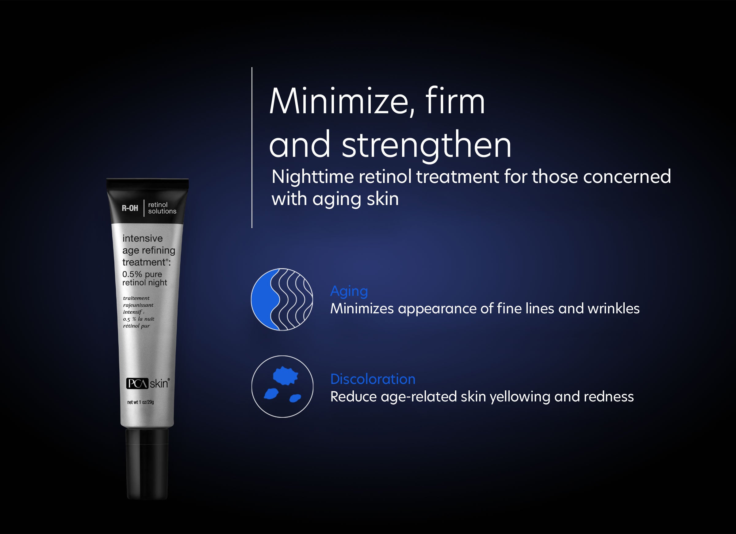 Intensive Age Refining Treatment®: 0.5% pure retinol