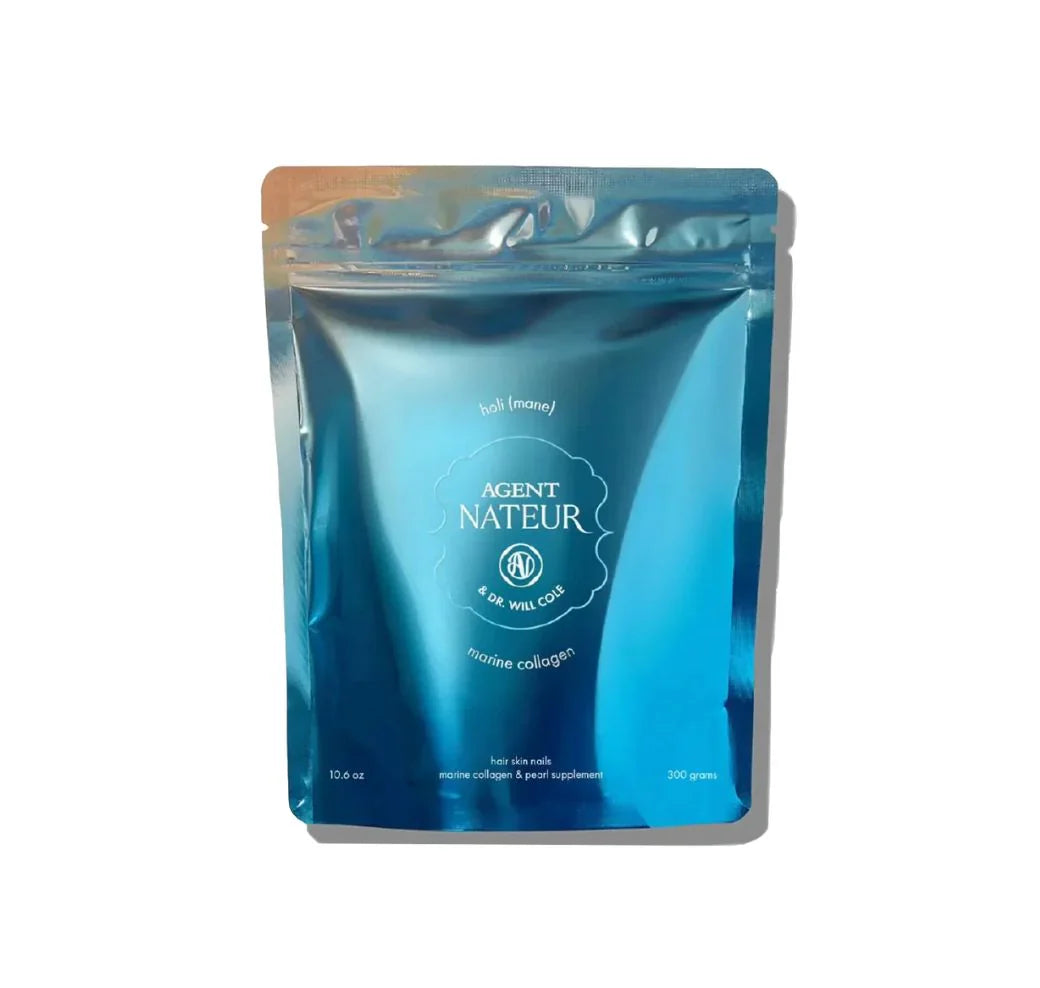 holi (mane) marine collagen and pearl hair, skin, nails, 2 daily supplements combined