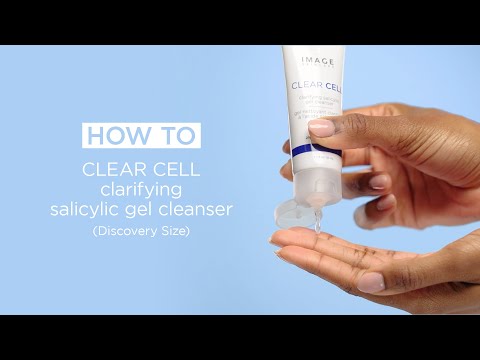 Discovery-size CLEAR CELL clarifying salicylic gel cleanser