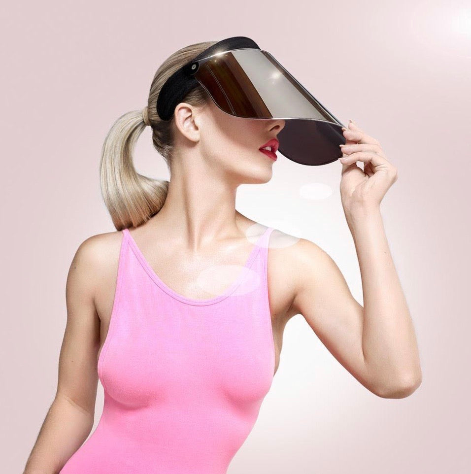 Full Face Hard Lens UV Shield ( Mirror Mirror)